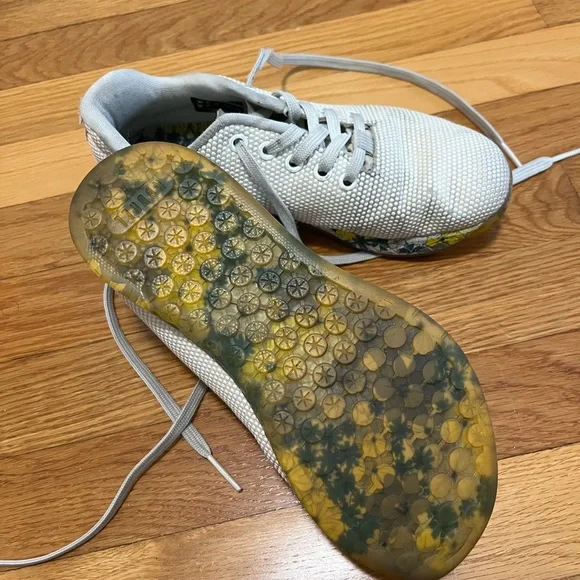 NOBULL White Floral Sneakers - Picture 3 of 5